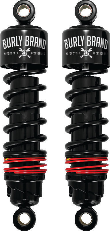 Burly Brand B28-1206B Slmmr Shocks Xl Blk B28-1206B