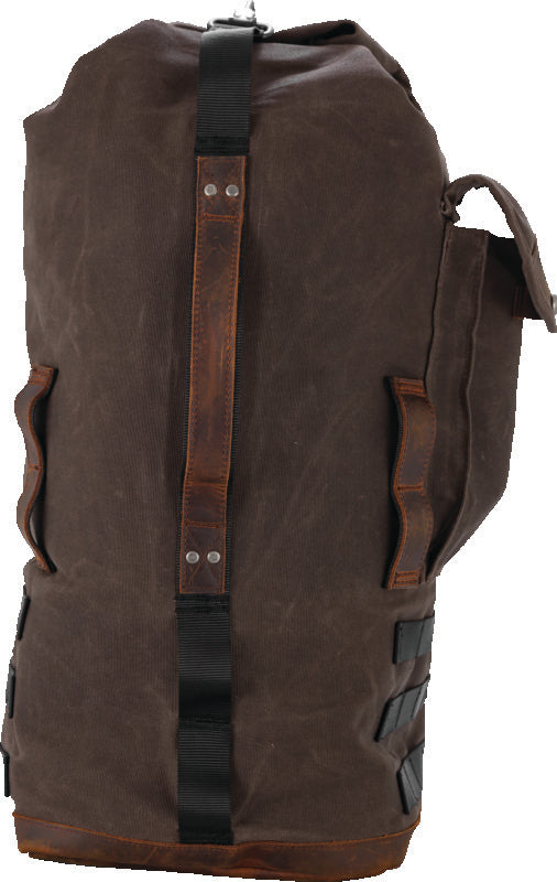 Burly Brand Sissy Bar Backpack Dark Oak B15-1013D