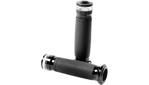 PM Vision Series Black Flashing LED Turn Signal Grips