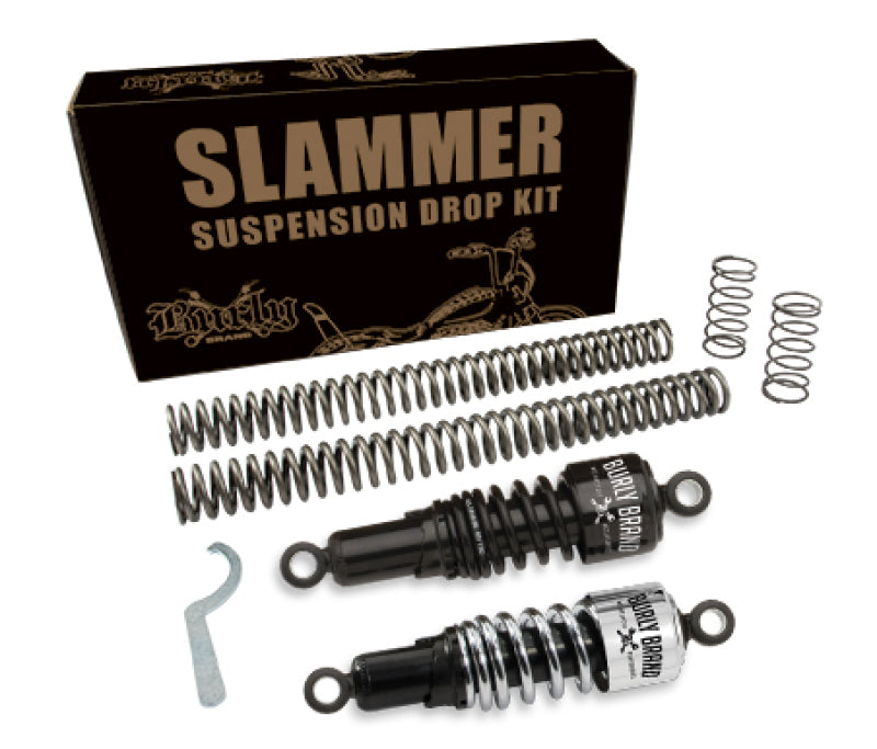 Burly Brand Slammer Kit - Chrome B28-1001