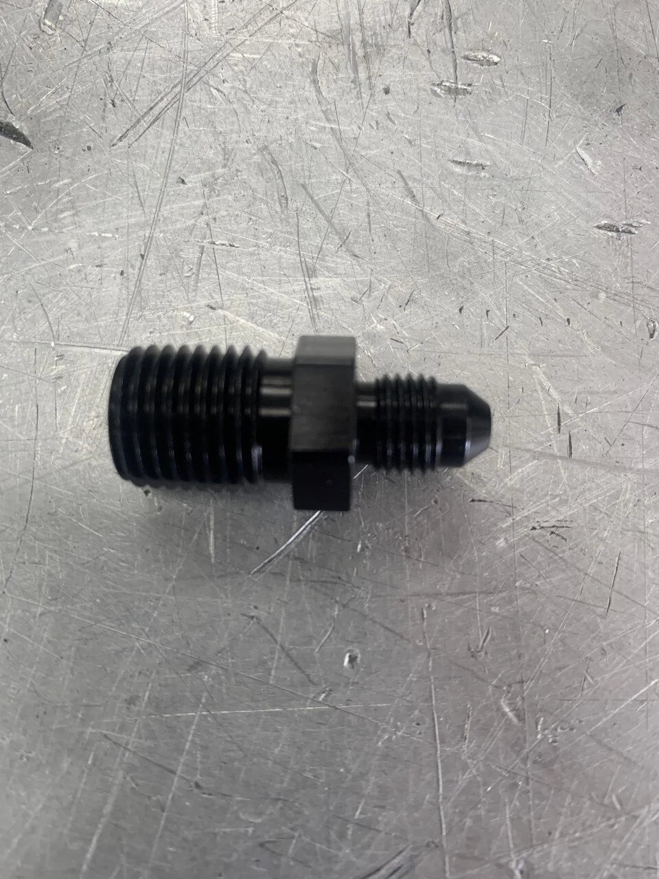 A1 Cycles M8 to -3 case fitting for oil pressure gauge or turbo