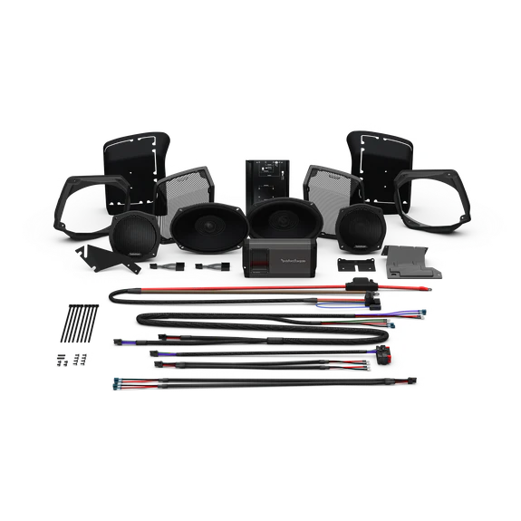 Stage-3 Speaker & Amp Kit for 1998-2013 Harley-Davidson Road Glide (Gen-3)