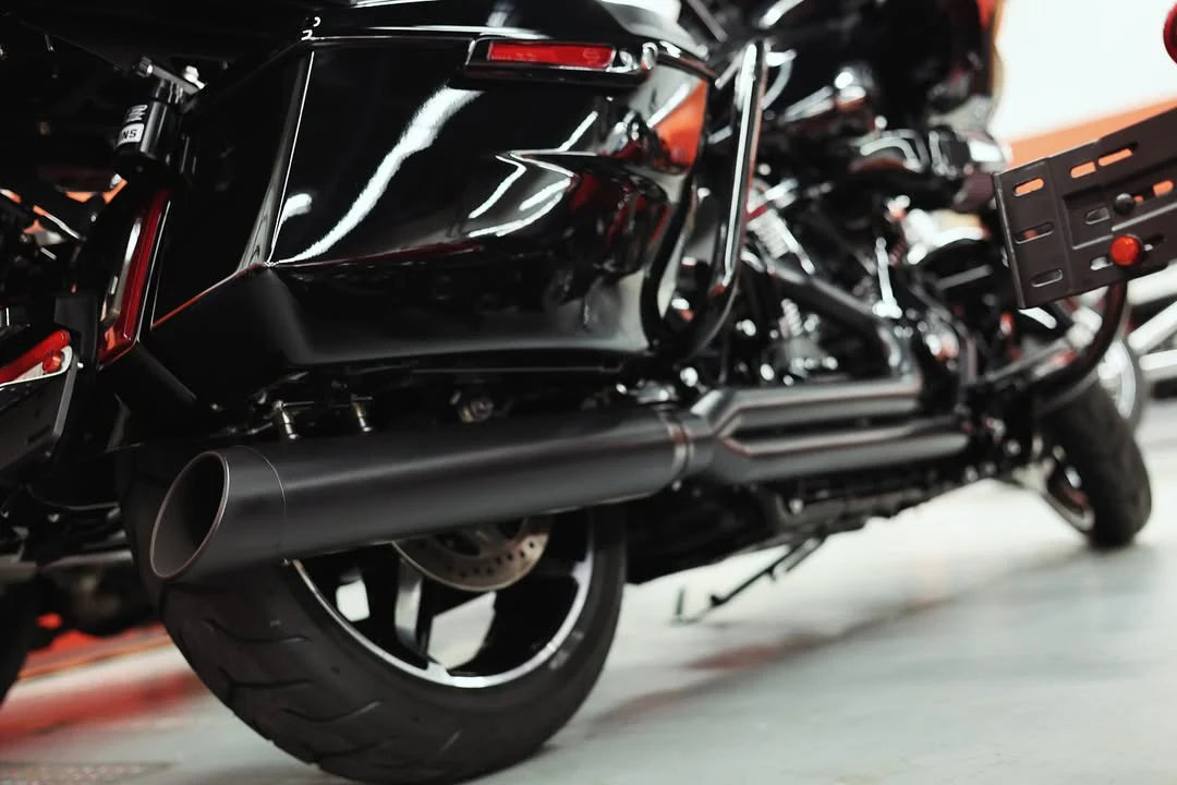 Factory 47 Crash Bar Anarchy Black for Baggers