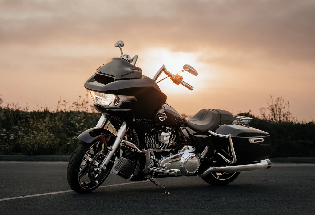 Factory 47 Crash Bar - Guardian Defender Chrome for Baggers