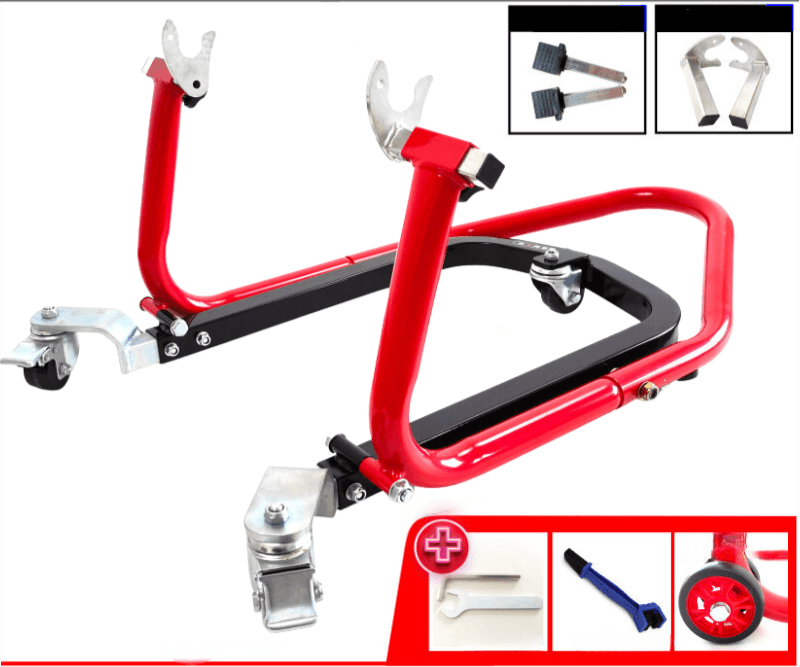 Liou Stand™ Motorcycle Paddock Stand Dolly Mover