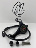 A1 M8 Black on Black Oil Pressure Gauge