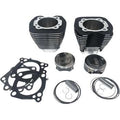 124″ Screamin’ Eagle 120R Twin Cam Bolt-On Big Bore Kit – Black Highlight