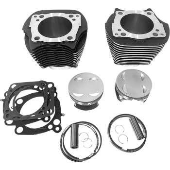 143″ Milwaukee 8 Monster Big Bore Kit – Black Granite
