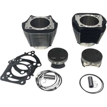 139″ Milwaukee 8 Monster Big Bore Kit – Black Highlight
