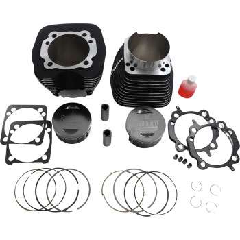 131″ Twin Cam Monster Big Bore Kit – Black Highlight