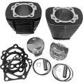 109″ Evolution Big Twin Monster Big Bore Kit – Black Highlight