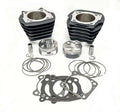 124″ Milwaukee 8 Bolt-On Big Bore Kit w/Flat-Top Pistons – Stagger Cut