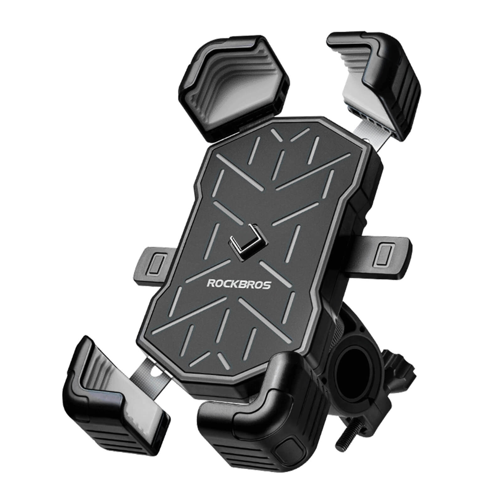 ROCKBROS Bike Phone Holder Mount Clamp 360 Rotatable Motorcycle Mount